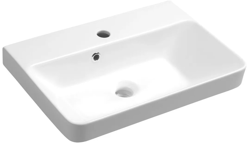 Sapho Sapho, THALIE 55 nábytkové umývadlo 55x37 cm, TH11055