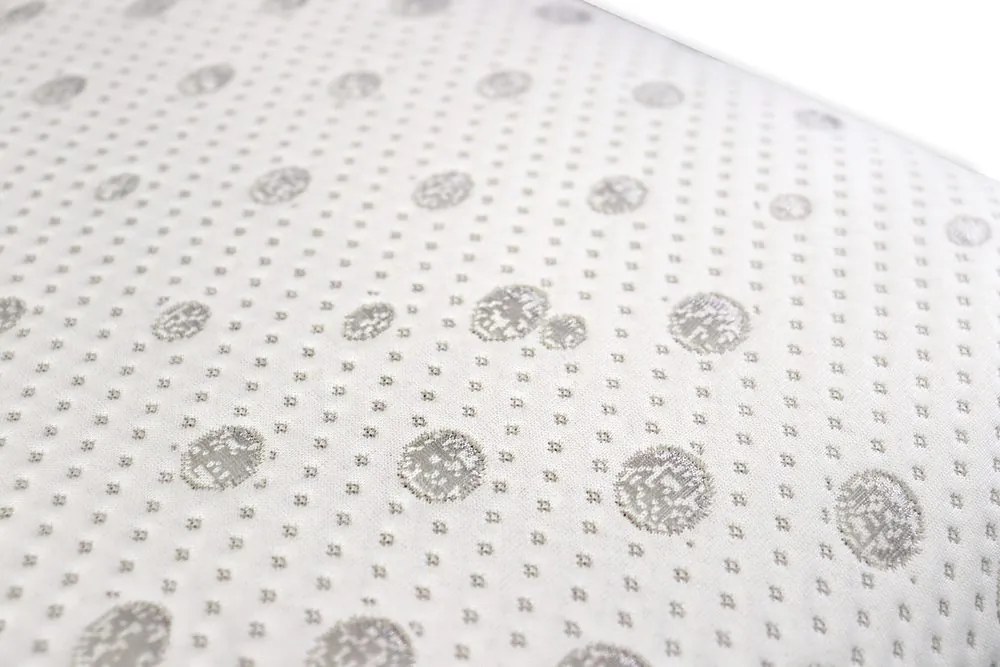 DREAMPUR Anatomický vankúš DREAMPUR® z latexovej peny Grey Dots MAXI 40x70 cm