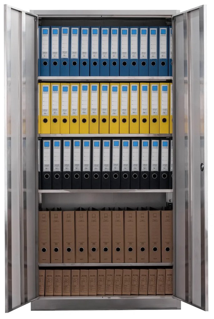 Nerezová skriňa, 1800 x 900 x 400 mm, zmontované