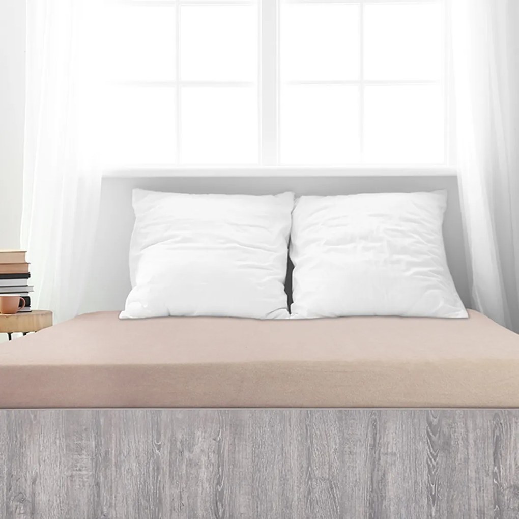 4Home froté prestieradlo Perfect kávová, 90 x 200 cm