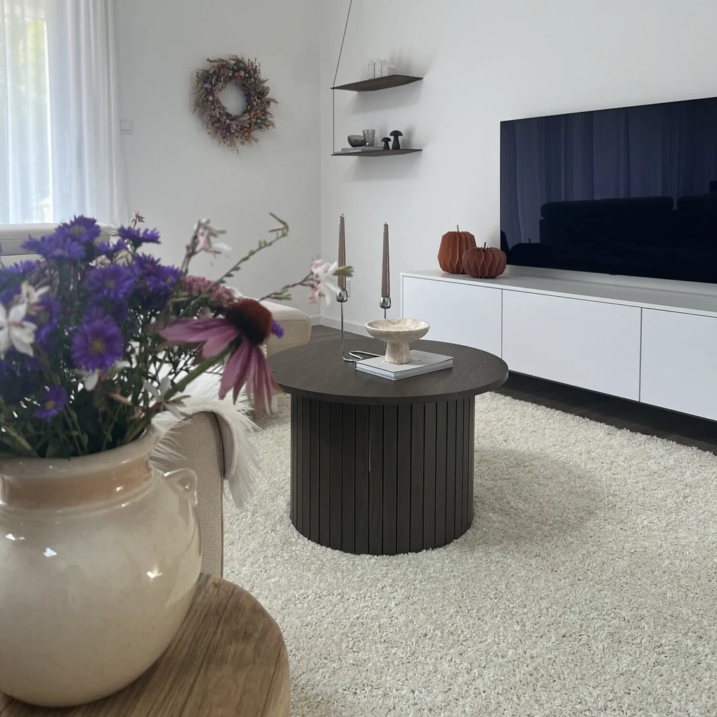 Ayyildiz, Kusový koberec Life Shaggy 1500 cream, 80x250, biela, spálňa