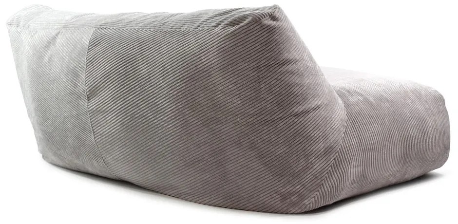 Hnedý menčestrový sedací vak Sofa Tube 190 – SLOWDOWN