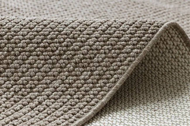 Metrážny koberec CASABLANCA LOOP hnedý