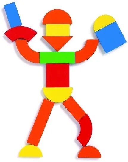 Geoform – magnetický kufrík – tvary