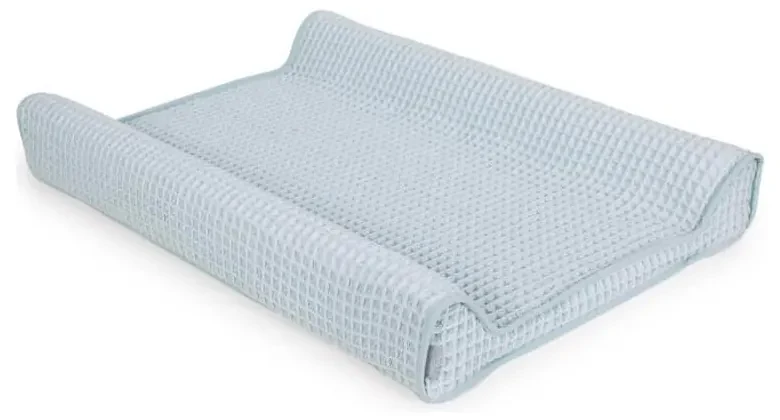 Poťah na prebaľovaciu podložku Waffle Line (50x70) Mist Blue