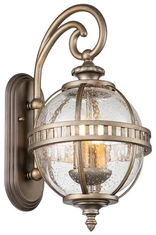 Kichler KL-HALLERON-2S-BU - Vonkajšie svietidlo HALLERON 2xE14/40W/230V IP44