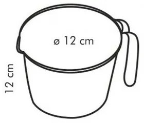 TESCOMA odmerka s lievikom DELÍCIA 1,0l, 1 l