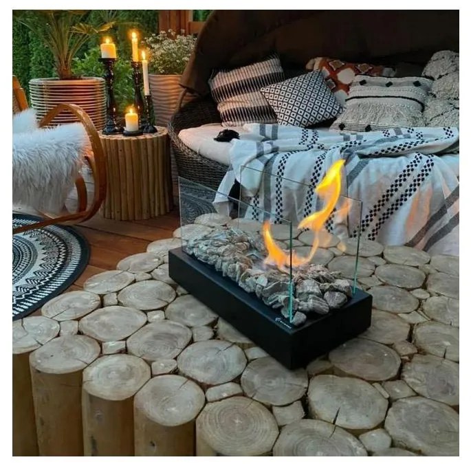 Kratki GALINA/TUV - BIO krb GALINA 21,8x35,4 cm 1kW čierna