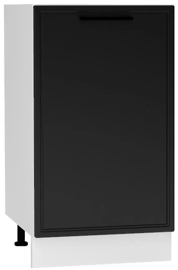 Kuchynské skrinka Emily D45 PL čierny hrášok