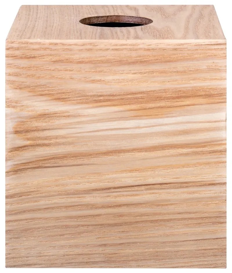 Drevený box na vreckovky Wilo – Blomus