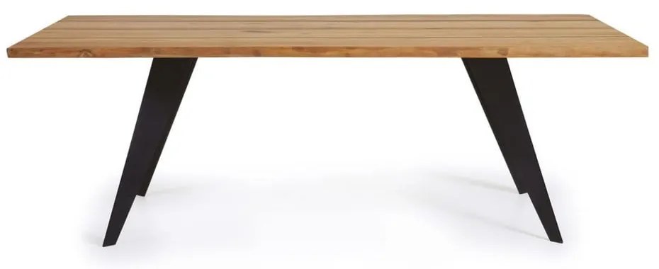 Jedálenský stôl s doskou v dubovom dekore 90x160 cm Koda – Kave Home