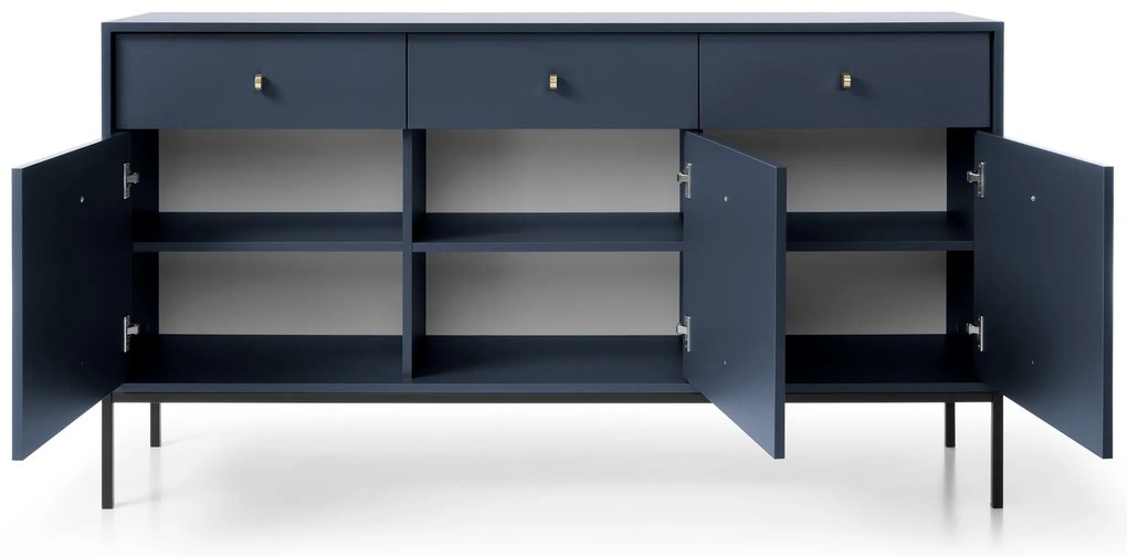 PIA Široká komoda Mono - navy