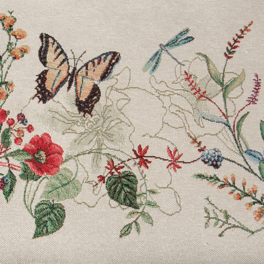 GOBELÍNOVÝ BEHÚŇ NA STÔL SPRING 40X100 CM KVETY