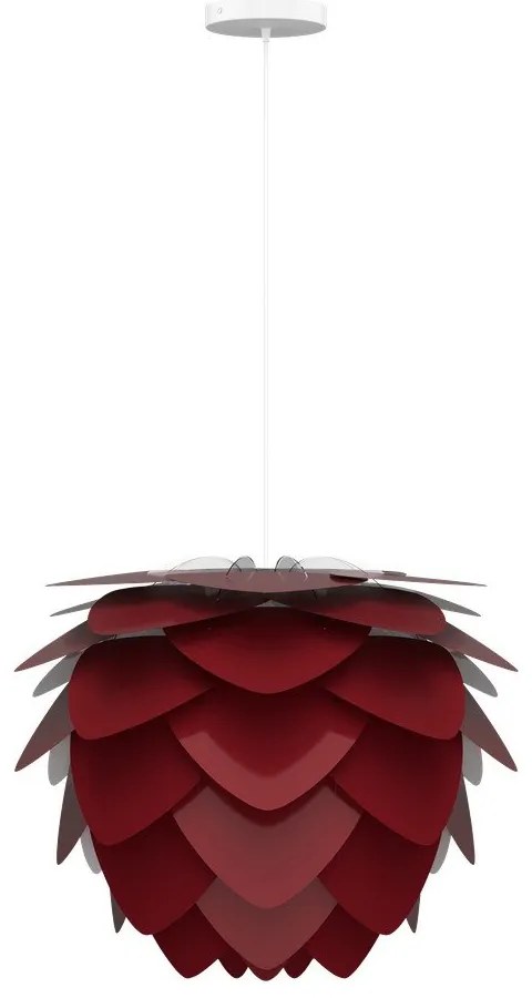 Vínovočervené tienidlo ø 59 cm Aluvia – UMAGE