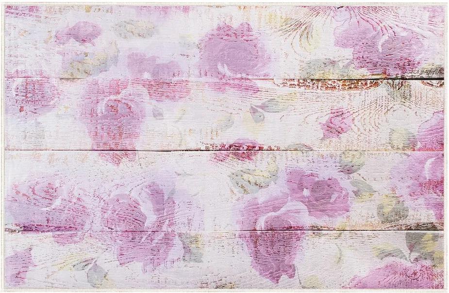 Růžový koberec Oyo home Romantic, 140 x 220 cm