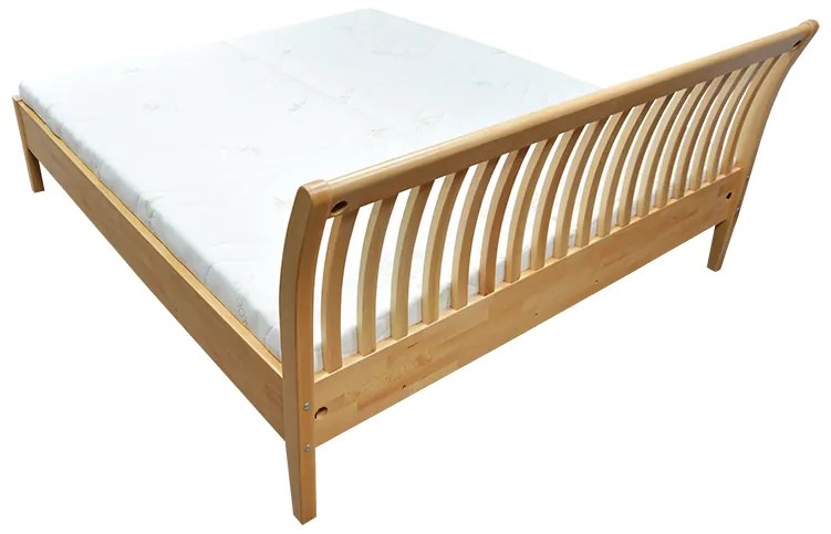 FINES drevená posteľ TALIA 180x200 orech tmavý