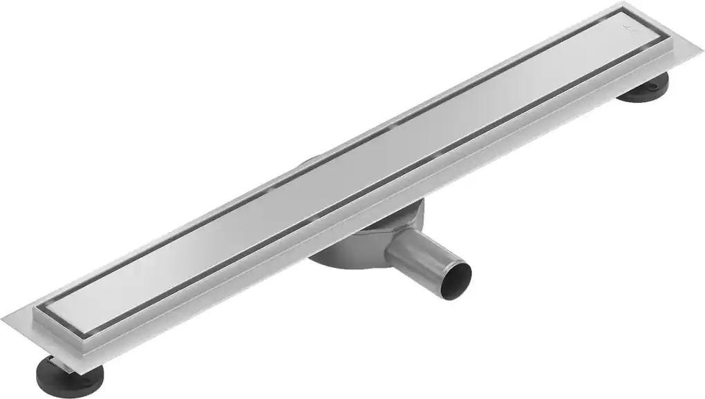 Mexen Flat nerezový sprchový žľab, 360°otočný sifon, 70 cm vzor M13, 2v1,  1010050-40 | BIANO