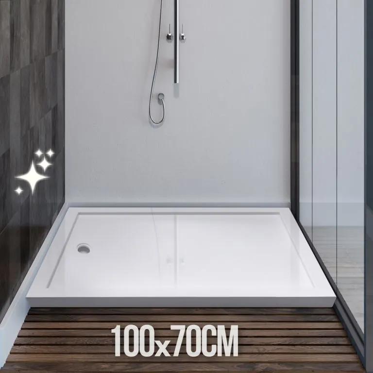 Aquamarin sprchová vanička obdĺžniková,101x 70 cm