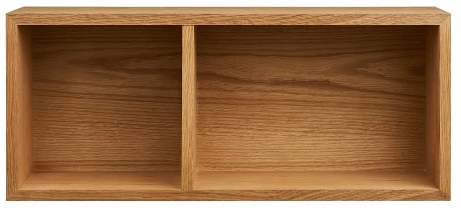 Poschodová polica v dekore duba v prírodnej farbe 20 cm Oshawa – House Nordic