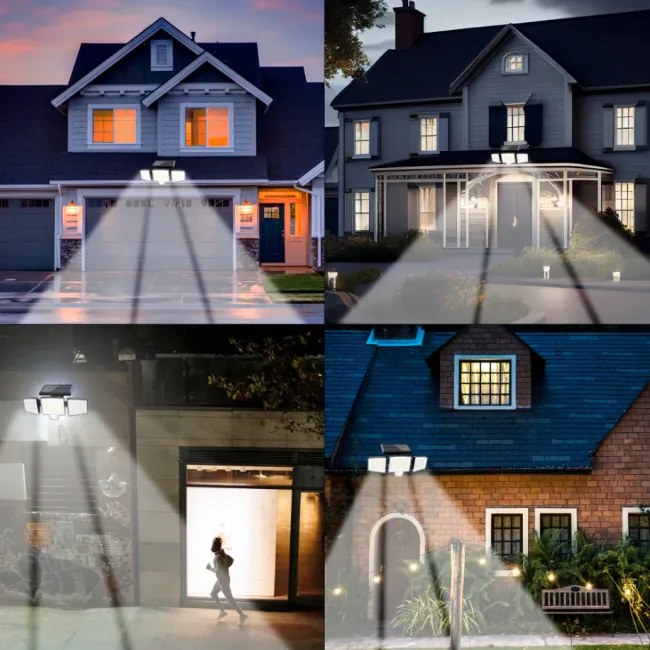 LED solárna lampa P60262