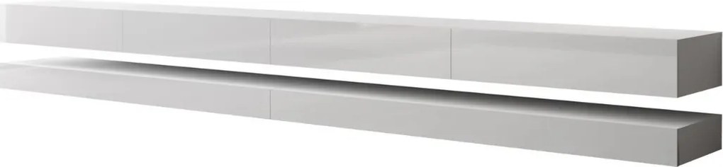 TV STOLIK SALLE BIELY LESK 280 cm