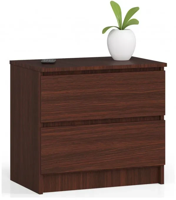 Nočný stolík K60 2SZ CLP wenge
