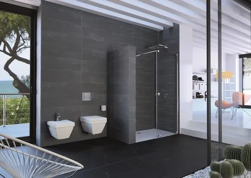 Hüppe Xtensa sprchové dvere walk-in / dveře 110 cm xn110p HUPPEXN110P