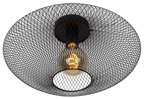 Lucide 21123/45/30 - Stropné svietidlo MESH 1xE27/40W/230V čierna