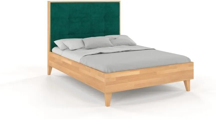 Dvojlôžková posteľ z masívneho bukového dreva SKANDICA Frida, 200 x 200 cm