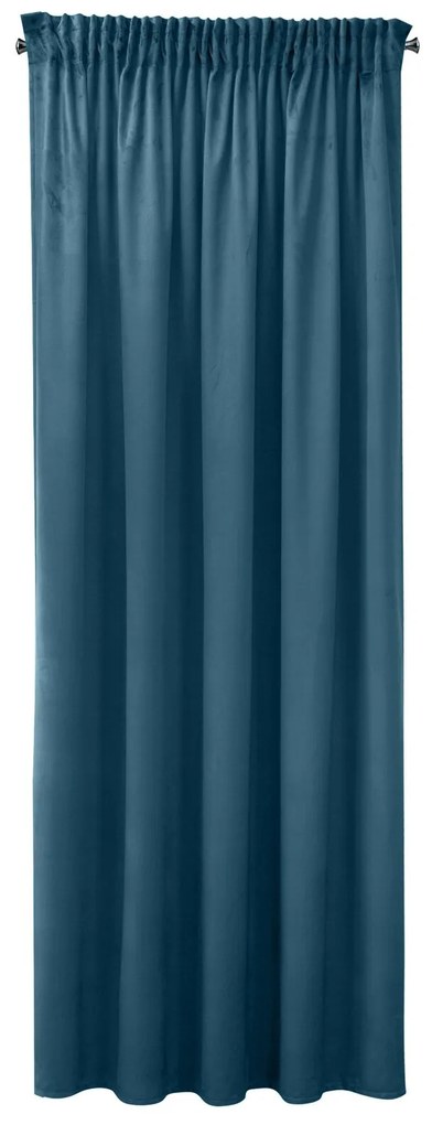 ZATEMŇOVACÍ ZÁVES NA PÁSKE PIERRE CARDIN SIBEL 140X270 CM TMAVOMODRÁ