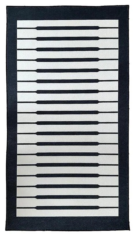 Koberec Printing Loop 0,8/1,5 7 čierna