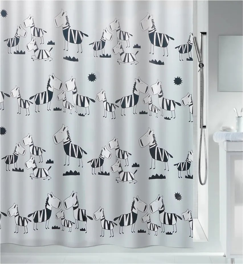 Sprchový záves 180x200 cm Zebi – Spirella