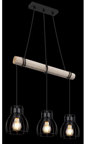 Globo 15326-3H - Luster na lanku MINA 3xE27/40W/230V