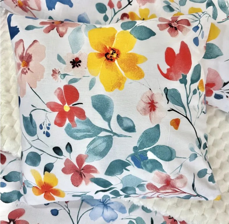INTERMEDIC SK Kvietok – vankúšová obliečka 40x40 cm, 100% bavlna, zips