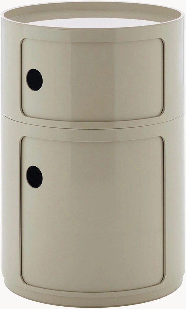 Dizajnová skrinka Componibili, 2 moduly, V 62 cm