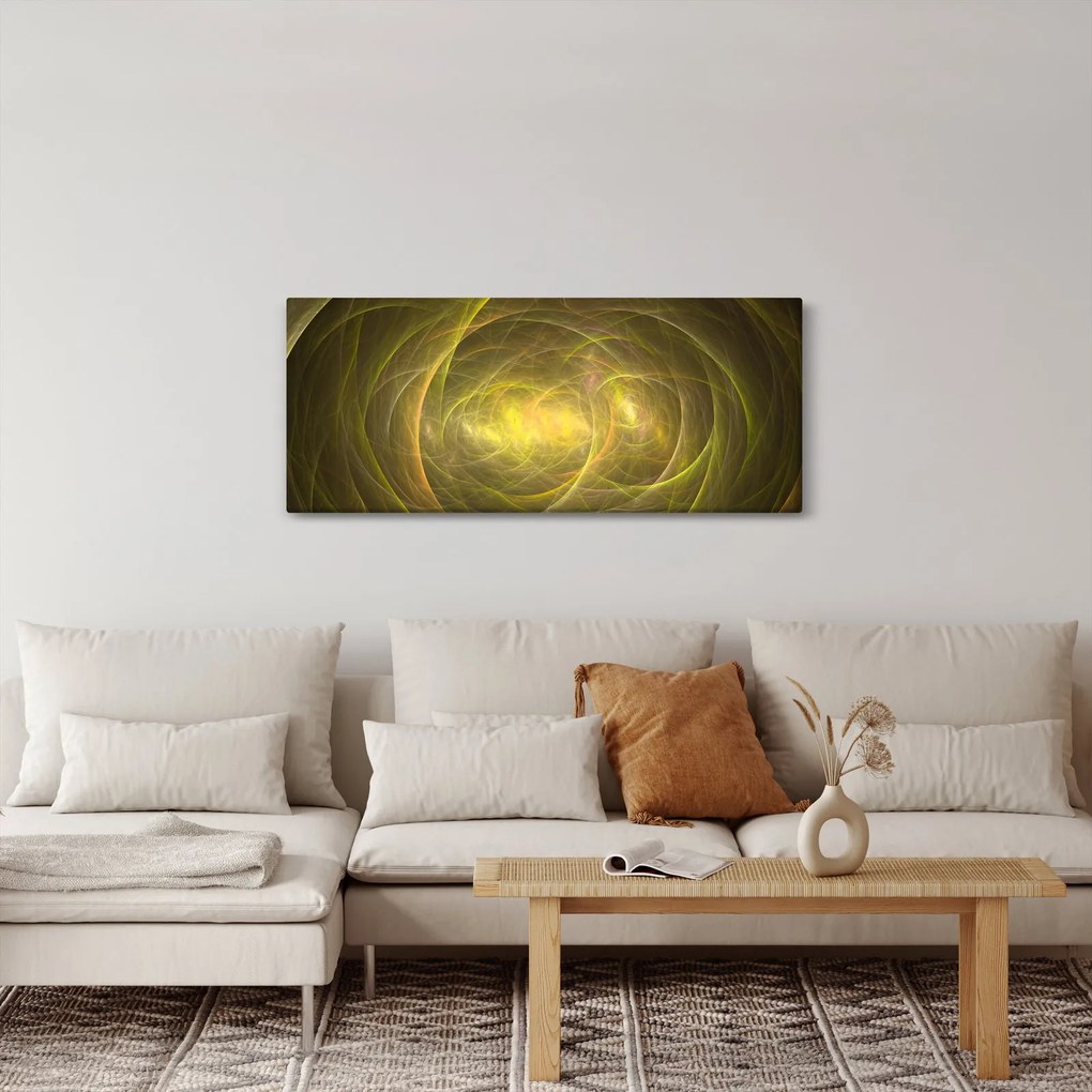 Moderný abstraktný obraz (120x50 cm)