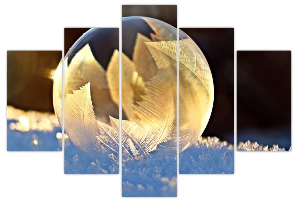 Obraz zamrznutej bubliny (150x105 cm)
