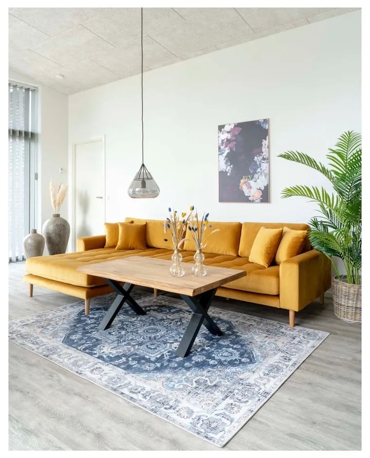 Konferenčný stolík s doskou z masívneho dubu House Nordic Toulon, 120 x 70 cm