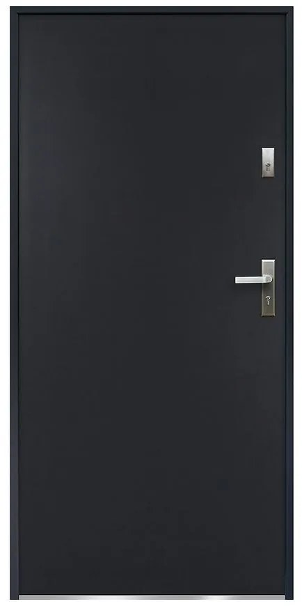 Dvere vchodové Artemida P55 90P Antracit