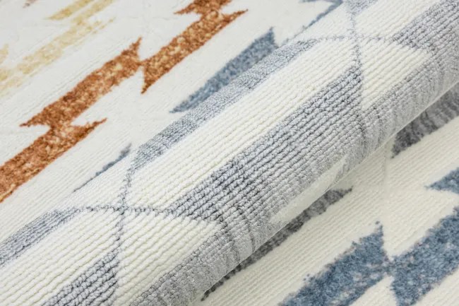 Koberec BROADWAY C0784 biely / žltý / krémový