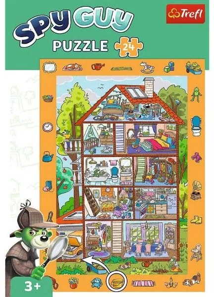 Puzzle Spy Guy - V dome 48x34cm 24 dielikov