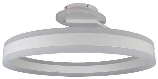 LED Stmievateľný prisadený luster LED/86W/230V 3000-6500K biela + diaľkové ovládanie
