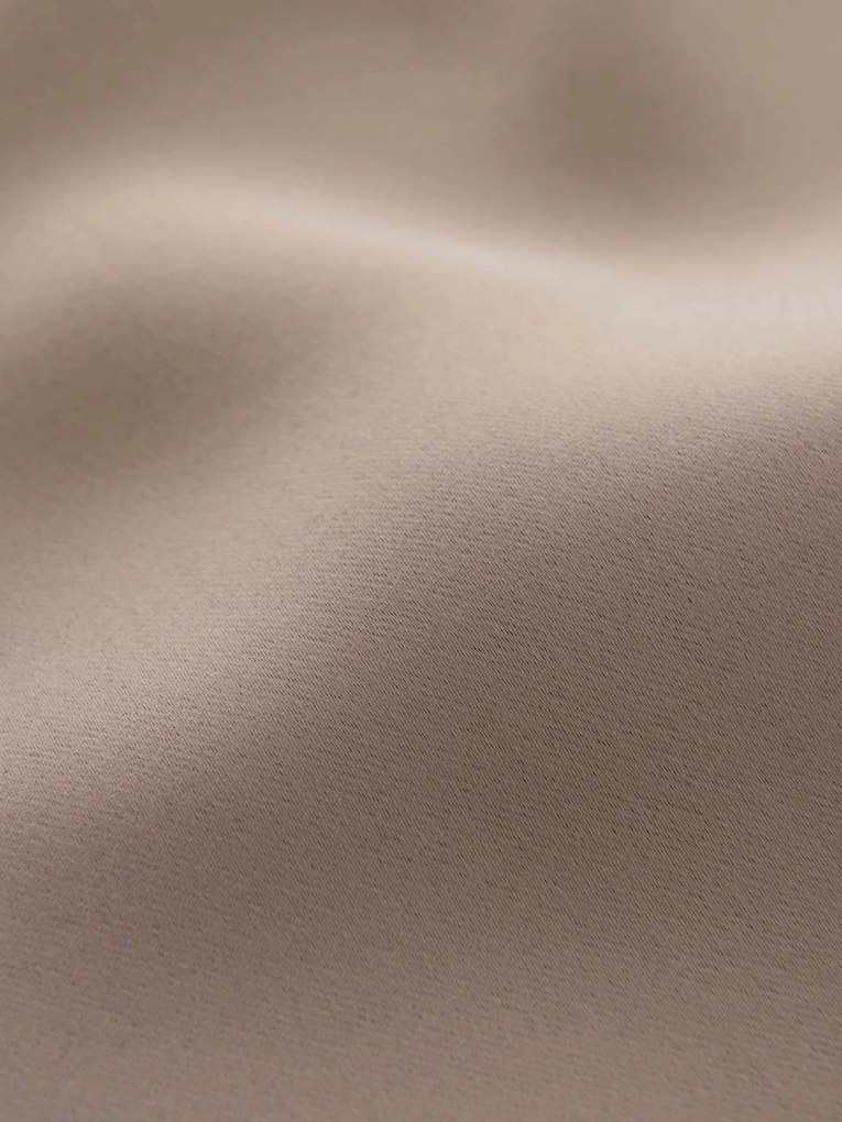 Blackout závesy Elias cappuccino – 140 × 250 cm (2 ks) - riasiaca stuha
