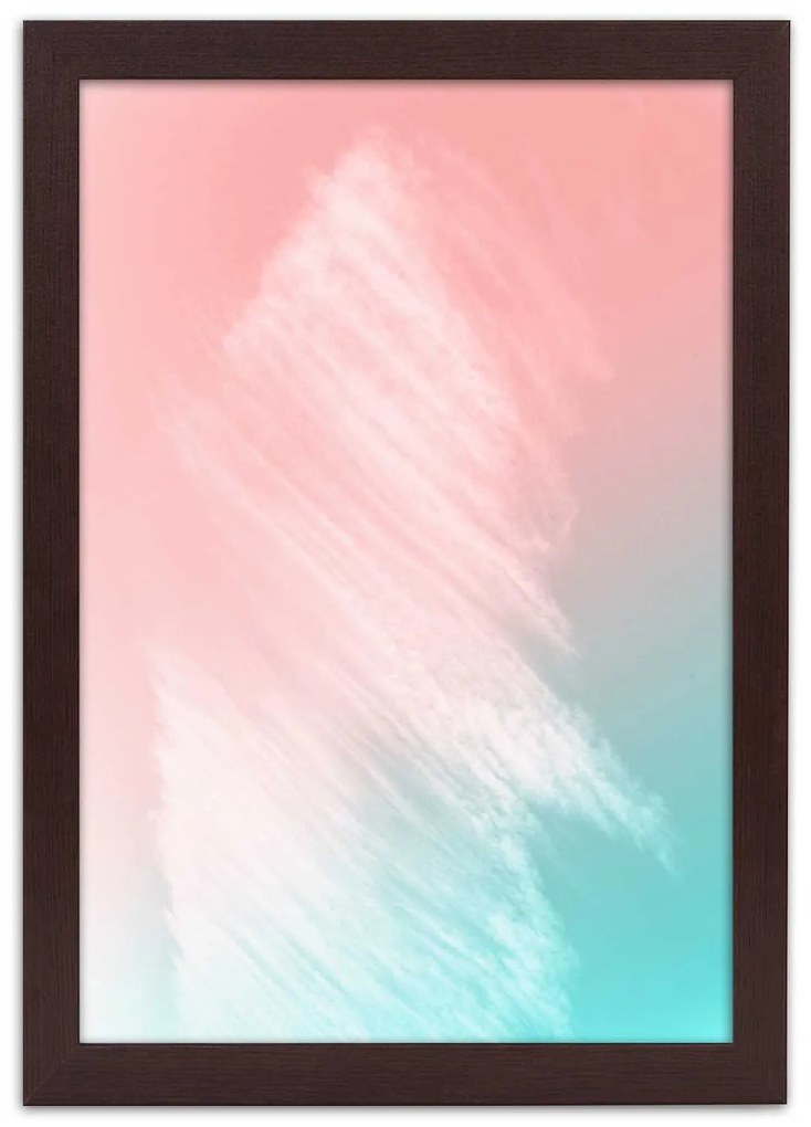 Gario Plagát Pastelová abstrakcia Farba rámu: Bez rámu, Rozmery: 40 x 60 cm
