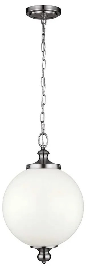 Feiss FE-PARKMAN-PL-PN - Luster na reťazi PARKMAN 1xE27/60W/230V