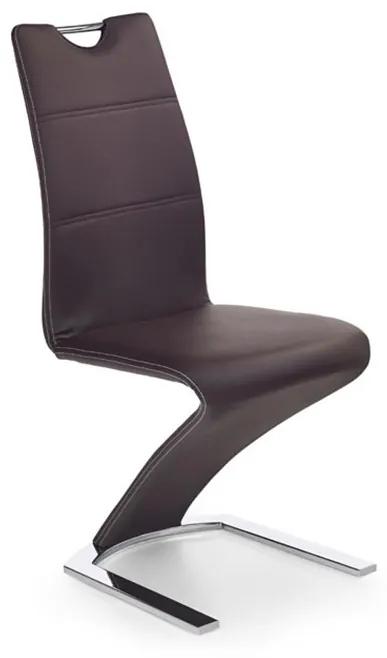 Jedálenská stolička FABRIANO hneda