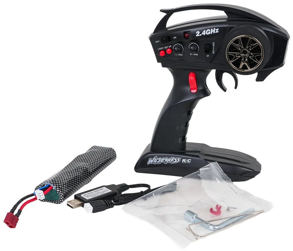 R/C auto WILDERNESS RTR 1:10 oranžové