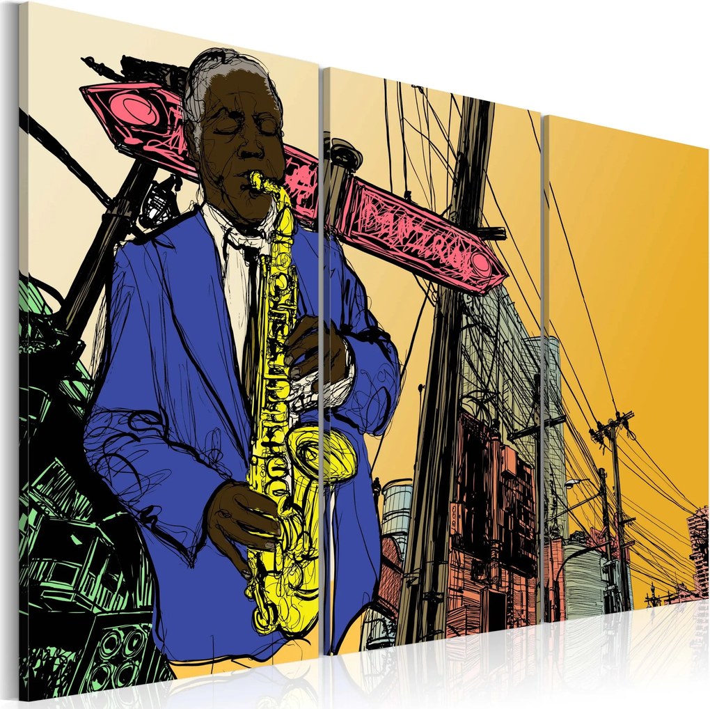 Obraz - Jazz for connoisseurs 60x40