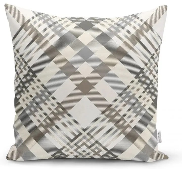 Súprava 4 vianočných obliečok na vankúš a behúň na stôl Minimalist Cushion Covers Holiday Season