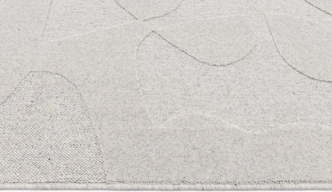 Koberec Agnella Morphic Botanica svetlosivý